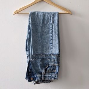 Straight Cropped Denim Jeans